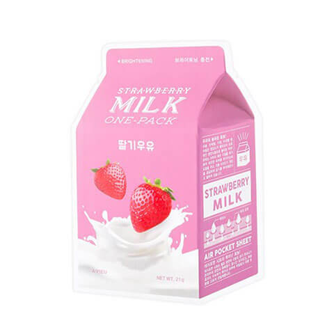 strawberry sheet mask