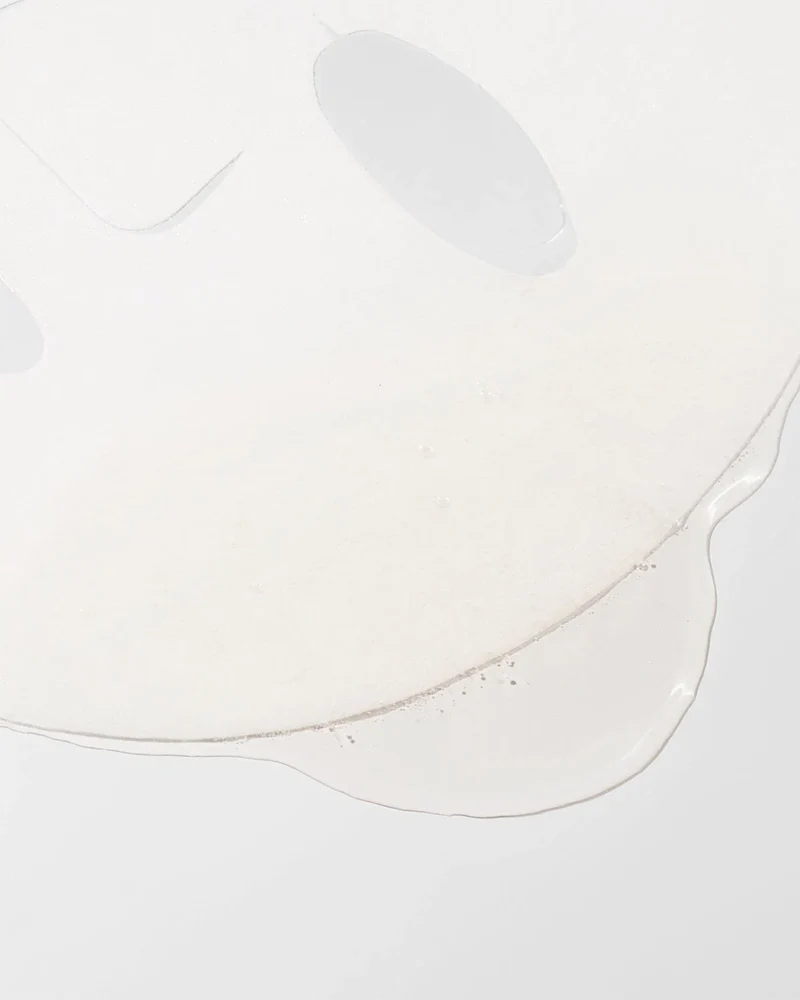 sheet mask and essence on glass