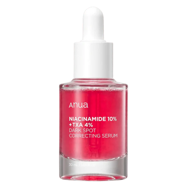 red serum in a bottle