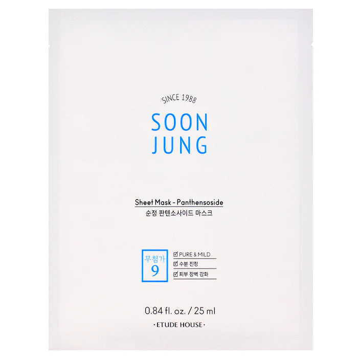 ETUDE - Soonjung Sheet Mask 25ML - Single Sheet