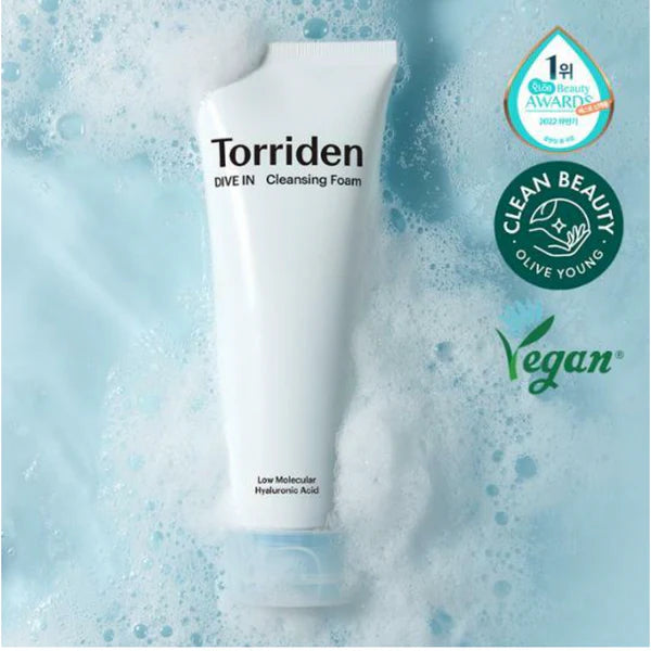 Torriden - DIVE-IN Low Molecular Hyaluronic Acid Cleansing Foam 150ML