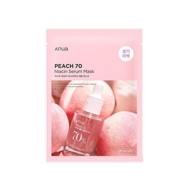 Anua - Peach 70 Niacinamide Serum Mask 25ML