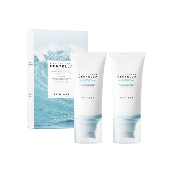 SKIN1004 - Madagascar Centella Hyalu-Cica Water-Fit Sun Serum Twin Pack 50ML