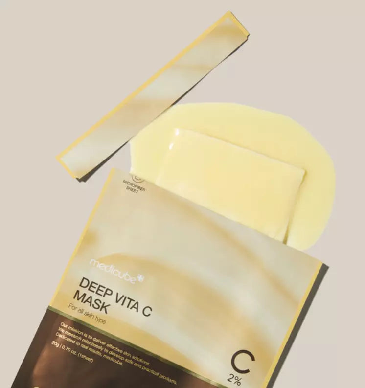 medicube - Deep Vita C Sheet Mask - 1 Sheet