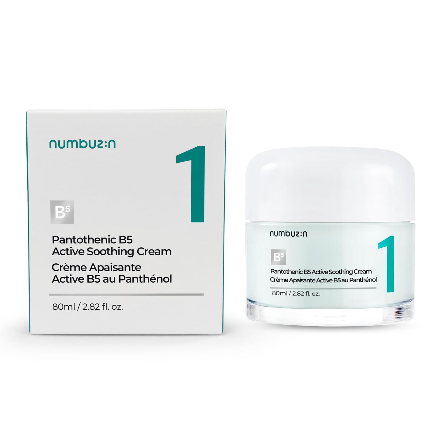 numbuzin - No.1 Pantothenic B5 Active Soothing Cream 80ML